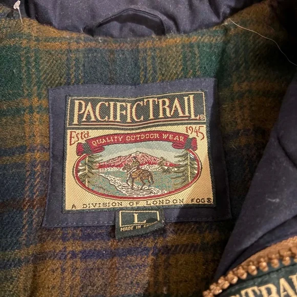 Pacific Trail Tan Heavyweight Utility Trail Parka Jacket Coat Oversized Hiking - Picture 3 of 4